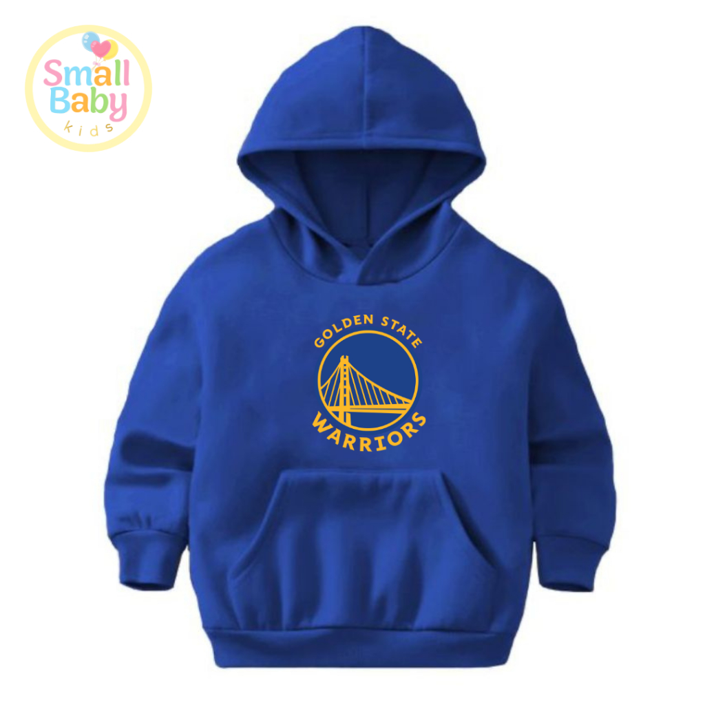 Blusa Motetom Infantil /Juvenil Unissex Times de Basquete USA Golden State Warriors