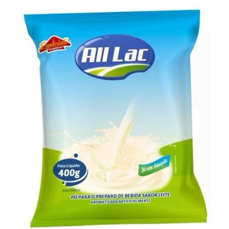 kit com 5un Composto Lácteo Sabor Leite Preparo de bebida Adoçado