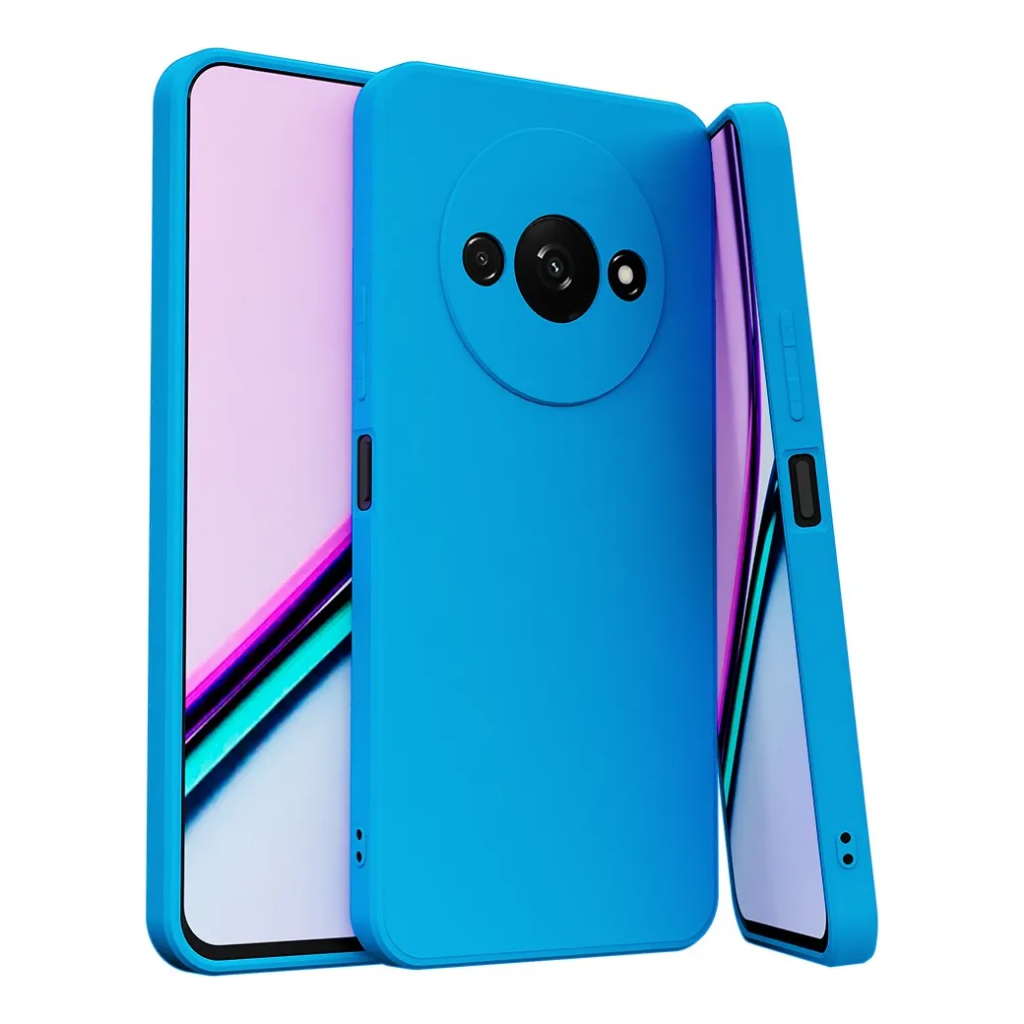 Capa Capinha Aveludada Anti Impacto + Película 3D Para Xiaomi Redmi A3