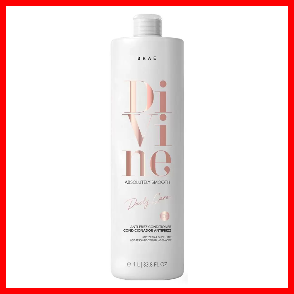 Braé Divine Condicionador 1L (Alcance o efeito liso absoluto por muito mais tempo) em Oferta na Shopee