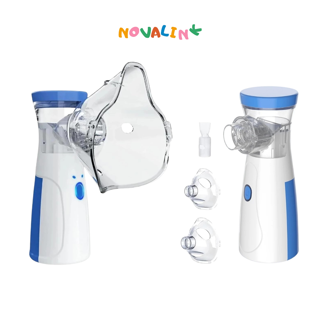 Nebulizador De Malha Portátil mini Inalador Silencioso Automático Ultra-Sônico Adequado
