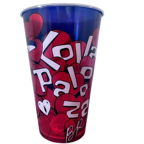 Copo Lollapalooza de led