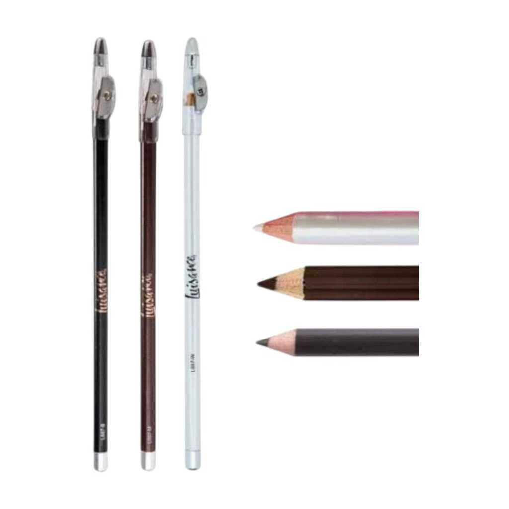Lápis Para Olhos Com Apontador Luisance kit C/3 UND em Oferta na Shopee
