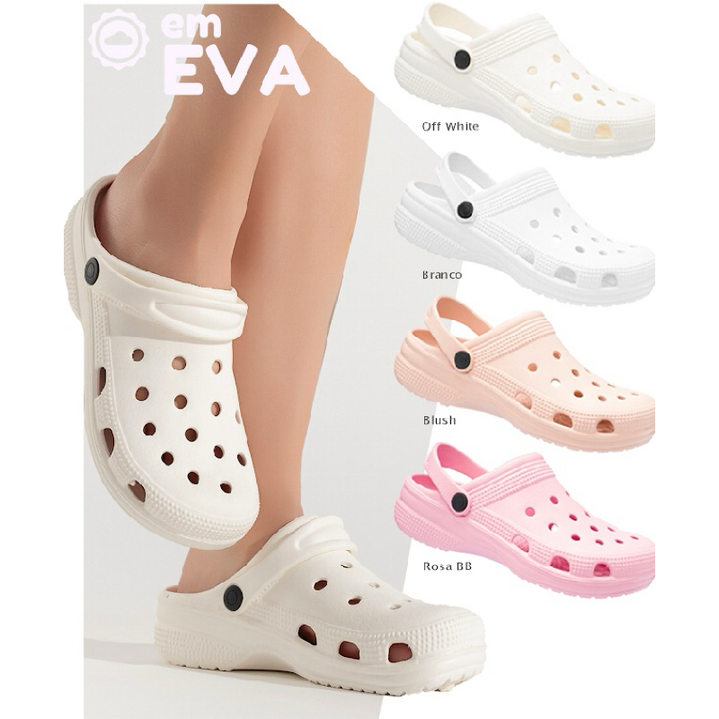 Babuche Sandália Antiderrapante Papete Sapato para enfermagem Super Leve Nuvem