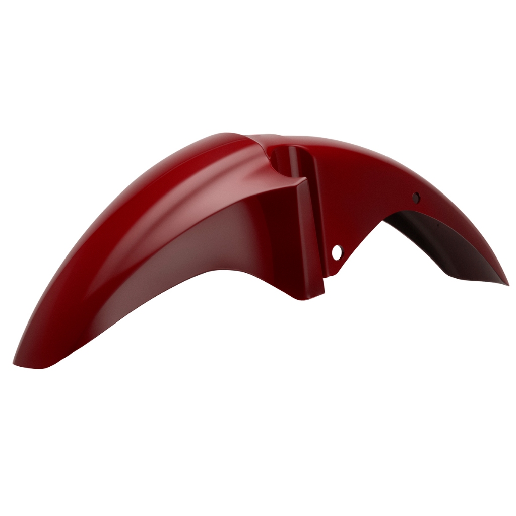 Paralama Dianteiro Modelo Original Moto Pro Tork Honda Titan/ Job 150 2006 á 2008 Vermelho Guarau em Oferta na Shopee