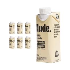 Nude Bebida de Aveia To Go Baunilha 250ml - Pack 6x