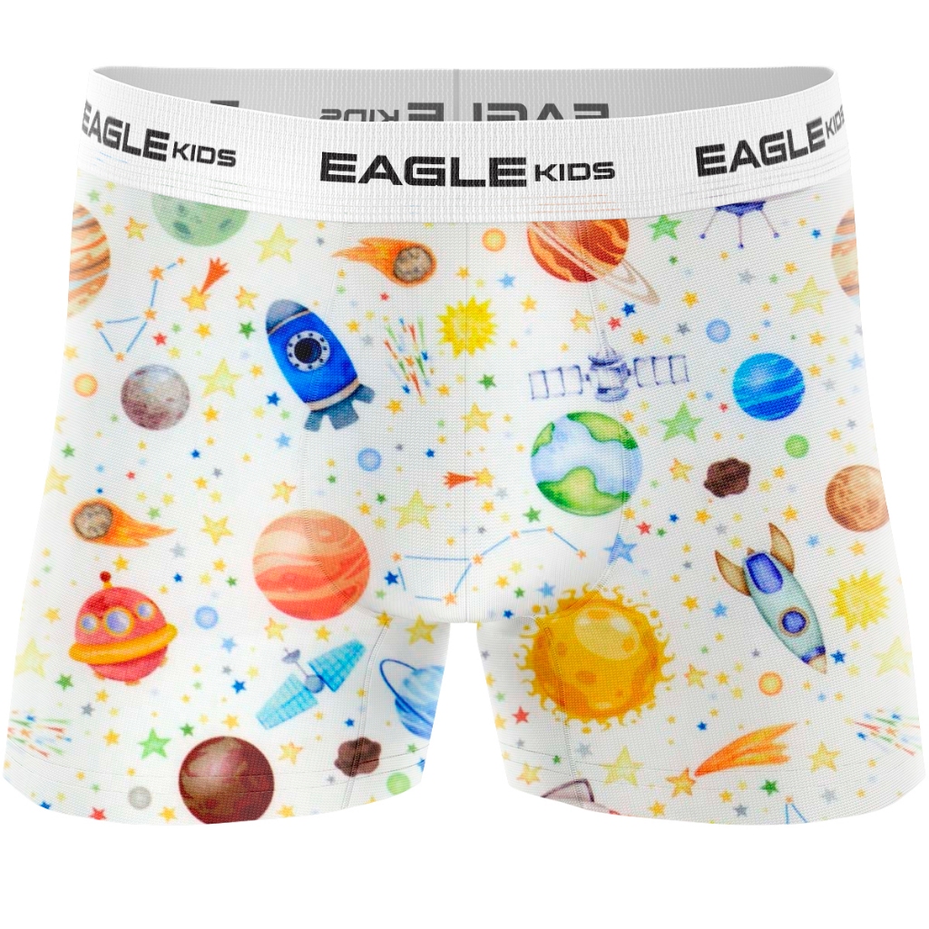 KIT C/ 10 CUECAS BOX BOXERS INFANTIL em Oferta na Shopee