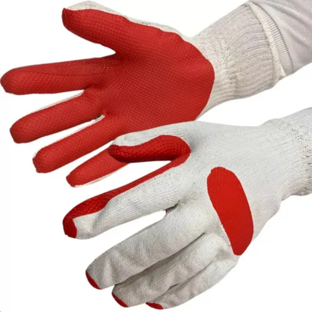 Luva MCR Safety Excalibur B96688 Vulcanizada Laranja Reforçada EPI CA Segurança Trabalho em Oferta na Shopee