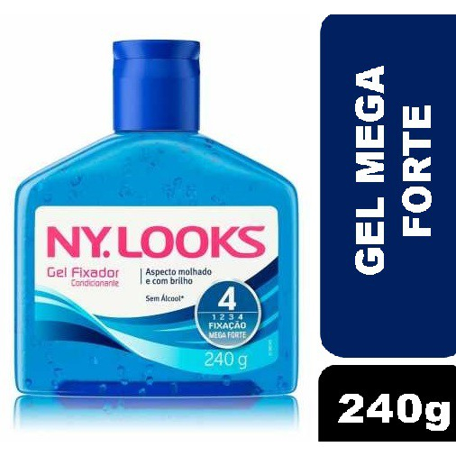 Gel Fixador 240g Ny Look Fixação Mega Forte