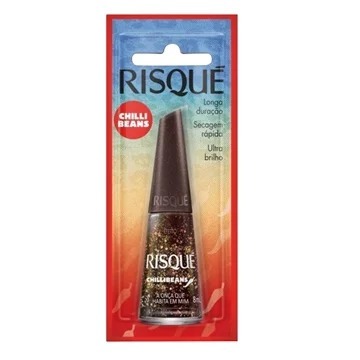 Esmalte Risque Chilli Beans A Onça Que Habita em Mim Blister 8ml - 1 Unidade em Oferta na Shopee