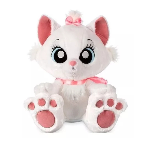 Pelúcia Gata Marie Big Feet 35cm Aristogatas Antialergico Disney em Oferta na Shopee