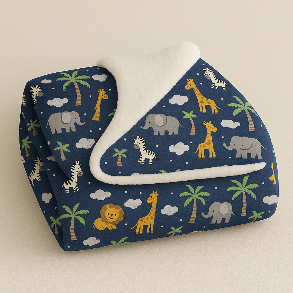 Coberdrom Bebê Dupla Face Macio Manta Soft E Sherpa - em Oferta na Shopee