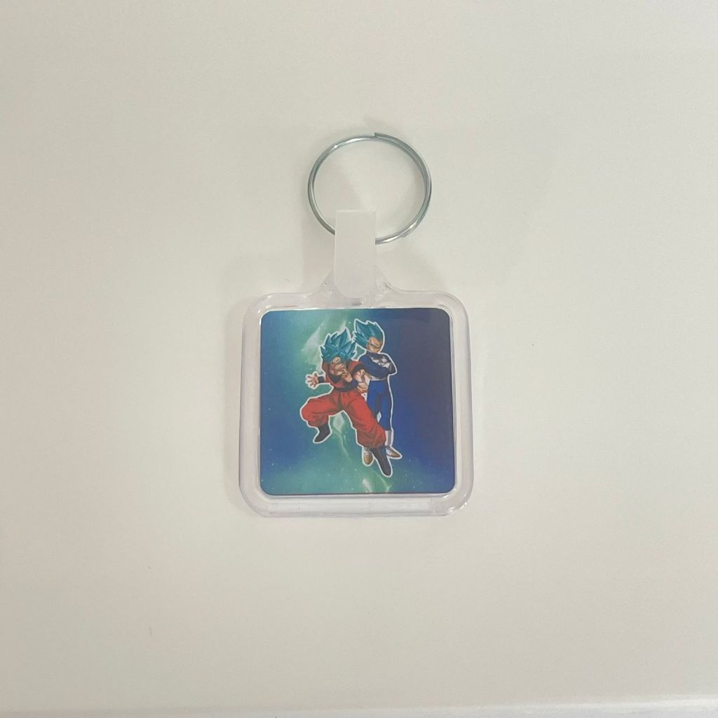 Chaveiros 3x3 Dragon Ball - Lembrancinhas Personalizadas - Papelaria Personalizada - Aniversário