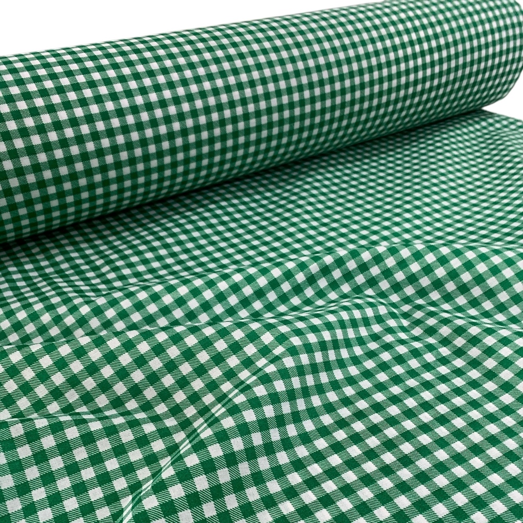 Tecido Estampado Xadrez Medio Toalhas Festa Decoração 50cm x 2,20 de largura
