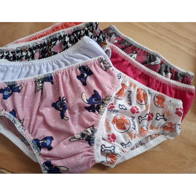 Kit com 20 calcinhas com cores e estampas variadas do P ao GG em Oferta na Shopee