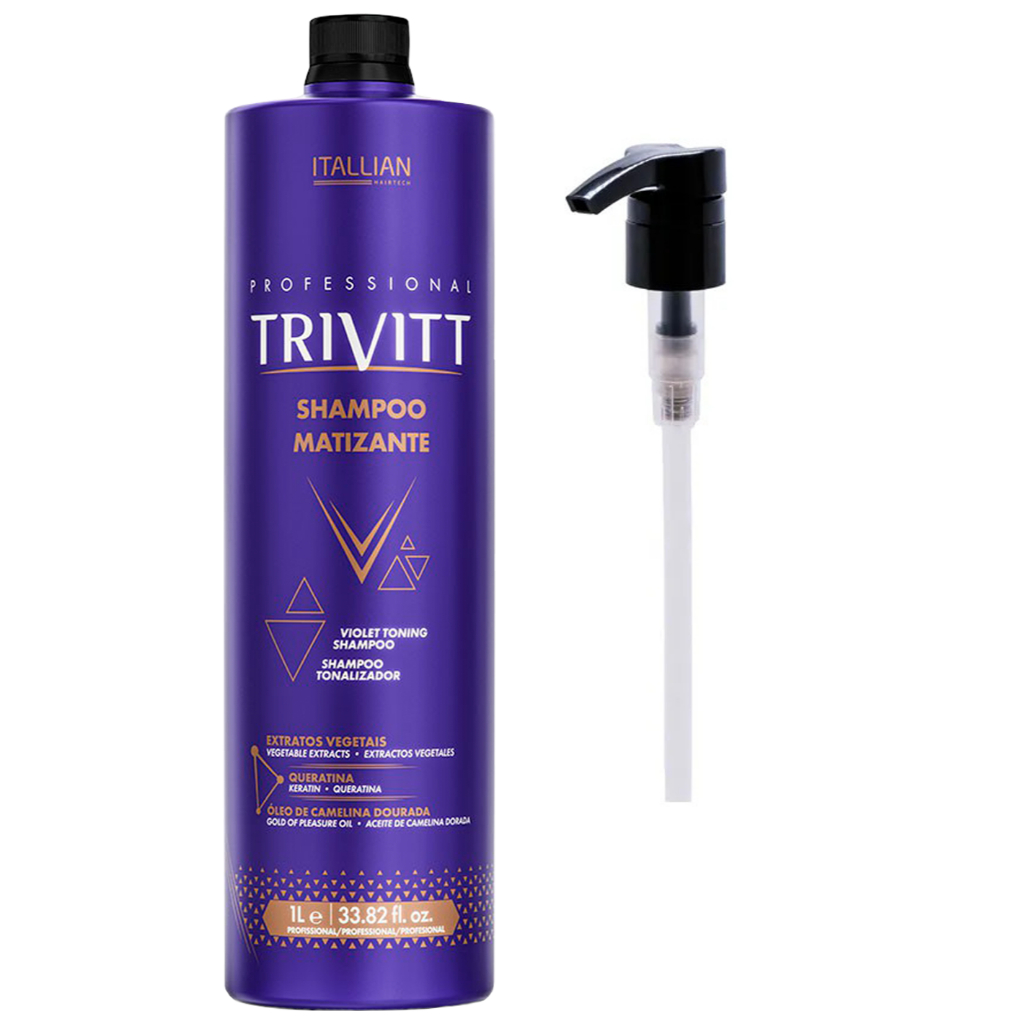Shampoo 1L Matizante Trivitt Itallian Hairtech