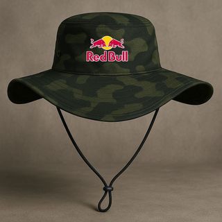 Chapéu Bucket Australiano hat Trilha Bone Chapéu boonie hat caçador Red Bull Bucket chapeu Adulto red bull Chapeu