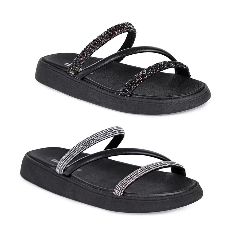 Sandália Moleca: Brilho e Conforto por R$56! ✨