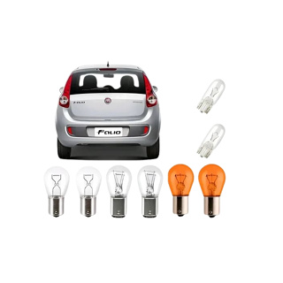 KIT LÂMPADAS LANTERNA TRASEIRA FIAT PALIO 2012 2013 2014 2015 - 12V ENVIO IMEDIATO em Oferta na Shopee