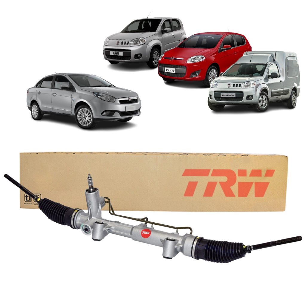 Caixa Setor Direção Hidráulica Fiat Novo Uno Novo Palio Grand Siena Nova Fiorino Nova Original TRW