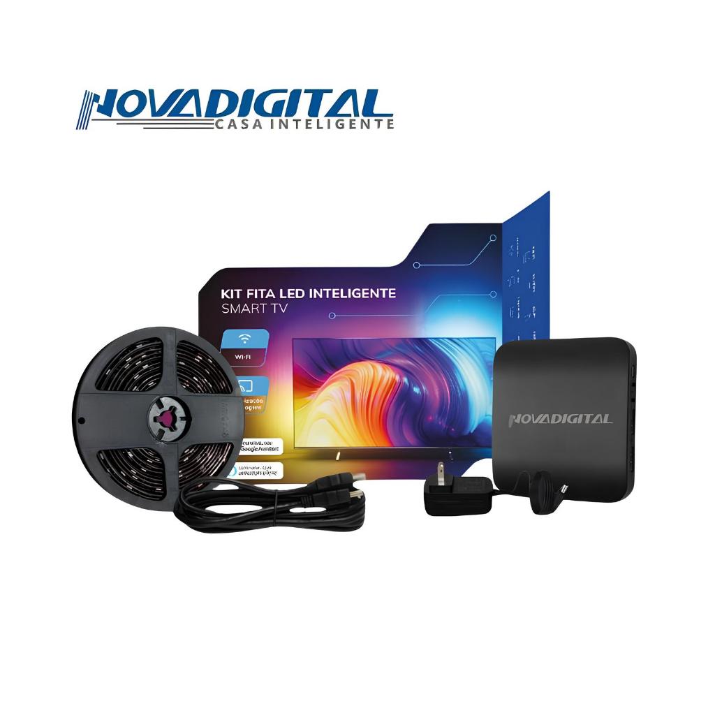Kit fita led Smart TV Novadigital