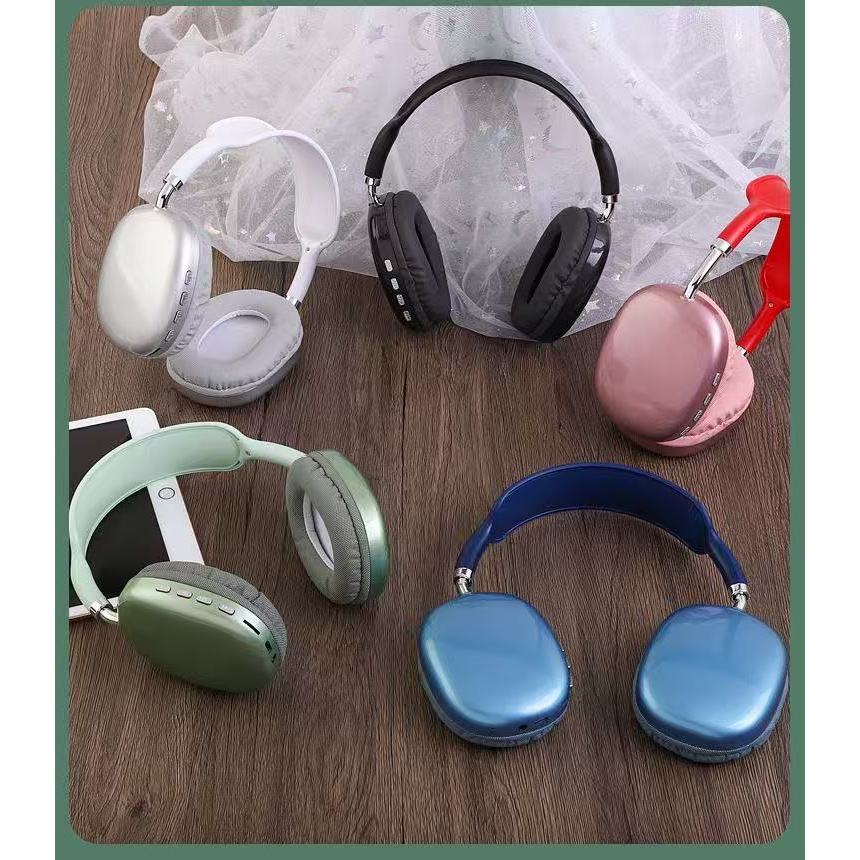 P9 Air Bluetooth Music Fone De Ouvido Estéreo Sem Fio Com Microfone