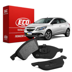 Pastilha De Freio Dianteira Chevrolet Onix Hatch 1.0 1.4 / 2013 à 2019