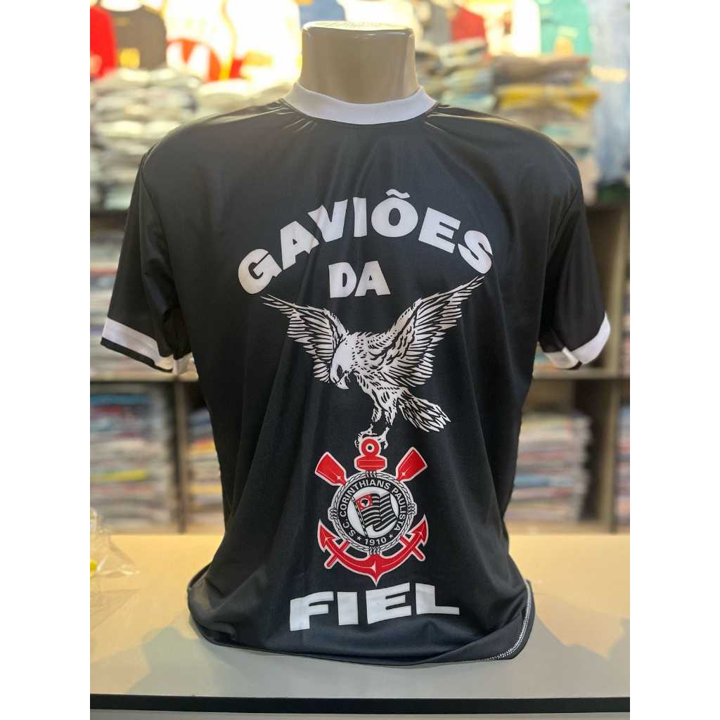 Camisa Gaviões da Fiel – Modelo Torcida Organizada