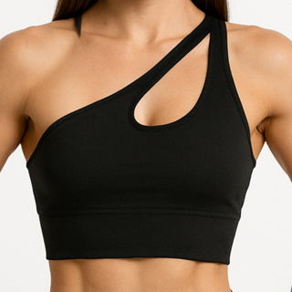 Top de Academia Top um Ombro Só com Bojo Removível Top Gota Fitness Suplex em Oferta na Shopee