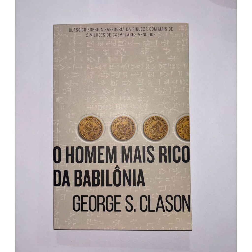 O Homem Mais Rico Da Babilônia George S. Clason - Livro de Negócios Empreendedorismo em Oferta na Shopee