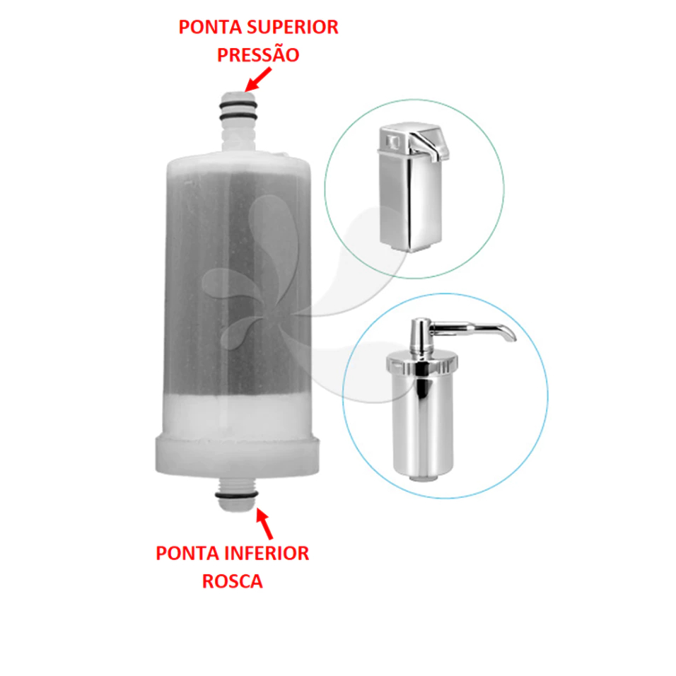 Refil Vela BLINDADO Carvão Ativado em Oferta na Shopee