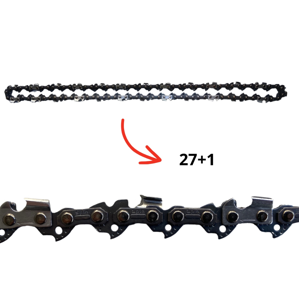 Corrente Para Motosserra Stihl Ms250 27 Dentes + 1 Elo 16p — imagem 2 de 2