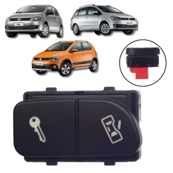 BOTÃO INTERRUPTOR TRAVA ELÉTRICA VW FOX 2006/2009 POLO SPACEFOX