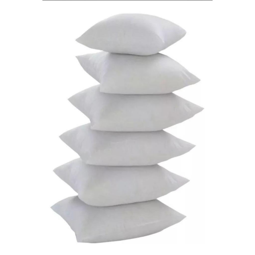 Kit 2/ 4 /6 Enchimento Refil Almofada 50 x 50 Flocos de Espuma Promoção em Oferta na Shopee