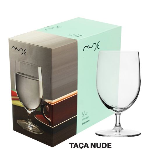 Jogo De 6 Taça Nude Agua - Cerveja - Chopp 310ml Pasabahce Vinho Coquetel Pracasa.Net