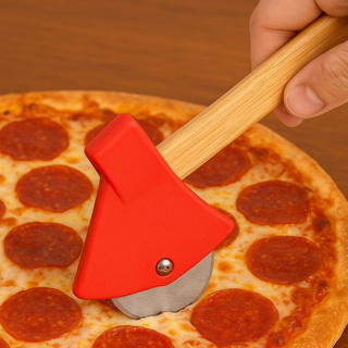 Cortador De Pizza Machadinho Fatiador Faca Divertida Ou Tradicional2 em Oferta na Shopee