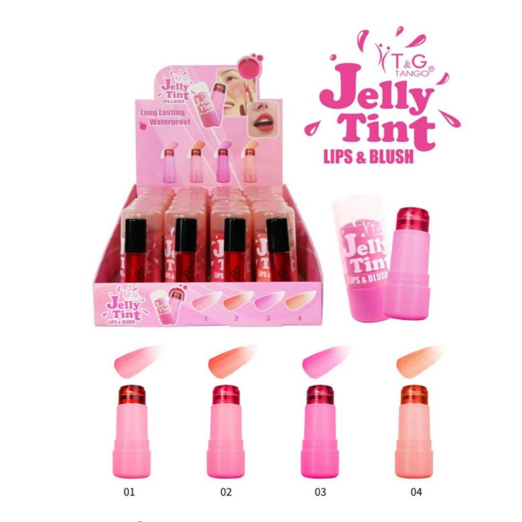 Blush Stick, Jelly Tint, Maquiagem Bastao, Da Tango para Lábio Bochecha E Olhos com Contorno Fácil. em Oferta na Shopee