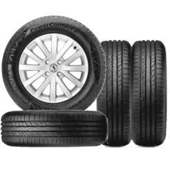 Kit Com 4 Pneus Continental Aro 15 Powercontact 2 195/65r15 91h