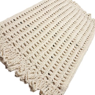 Peça Artesanal em Crochê Tapete Sousplat ou Caminho de Mesa Crochet Supla Suplat Decoração Cozinha