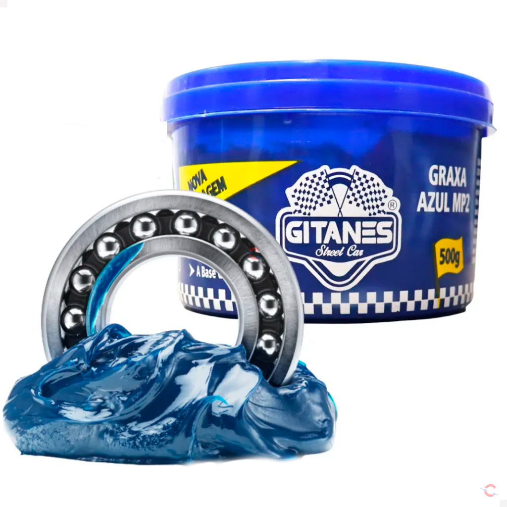 Graxa Azul Para Rolamentos Mp2 Multiuso Litio Gitanes 500g em Oferta na Shopee