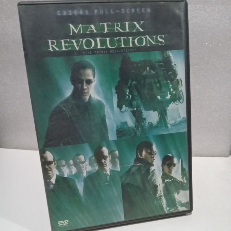 DVD MATRIX REVOLUTIONS -DVD DUPLO