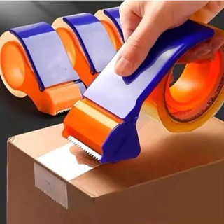 Aplicador de Fita Adesiva Suporte Fita Durex Embalagem Caixas Suporte de Mão Plástico Fita Embalagem em Oferta na Shopee