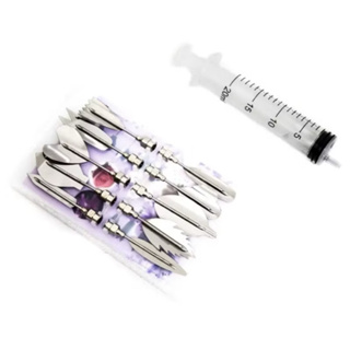 Kit 11 Peças Ferramentas Inox Art Flores Artísticas 3D Gelatina Seringa Envio Rápido em Oferta na Shopee