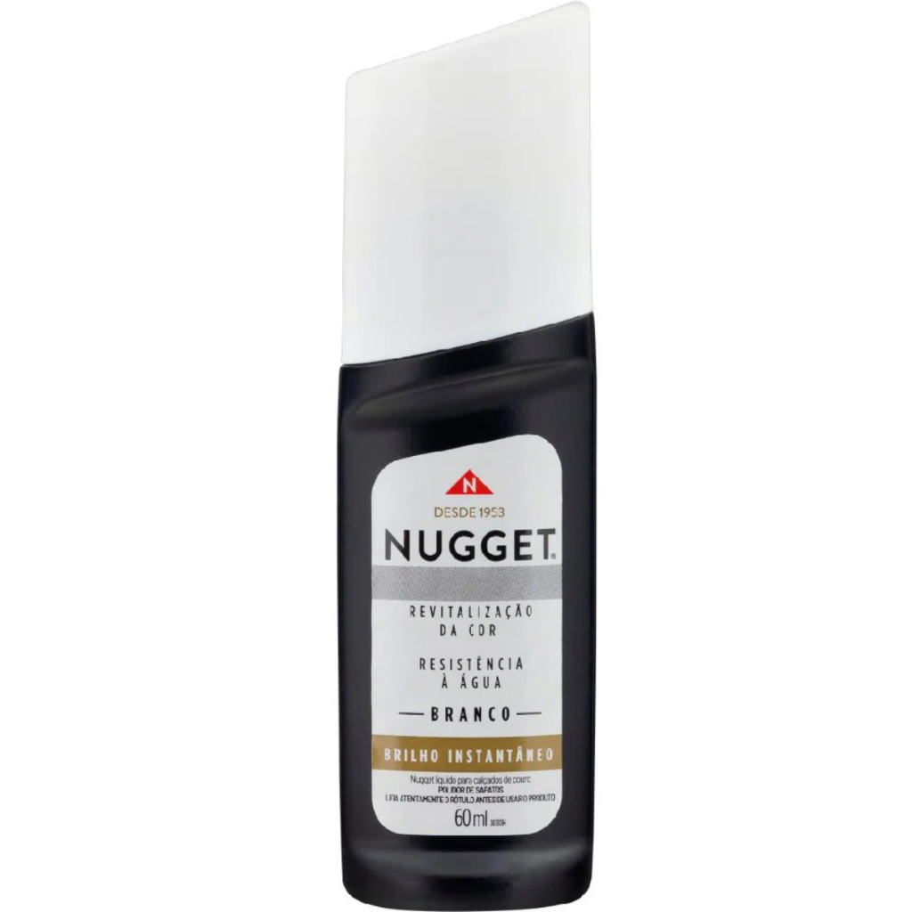 Nugget Polidor Para Sapato e Tênis Super Branca 60ml – Graxa Líquida Nugget Polidor Para Sapato e Tênis Super Branca 60ml – Graxa Líquida
