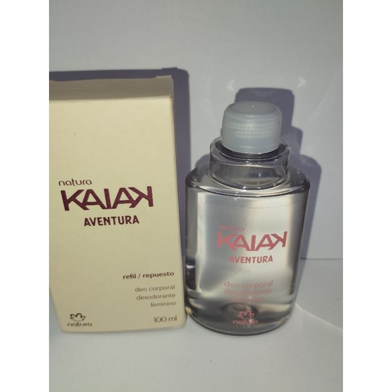 refil desodorante spray Kaiak aventura feminino 100ml
