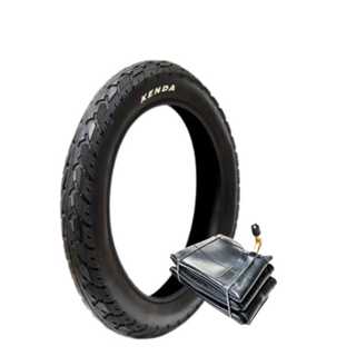 01 Pneu 16 x 2.50 Kenda + 01 Câmara 16 x 3.0 Kenda Bico Curvo E-Bike em Oferta na Shopee