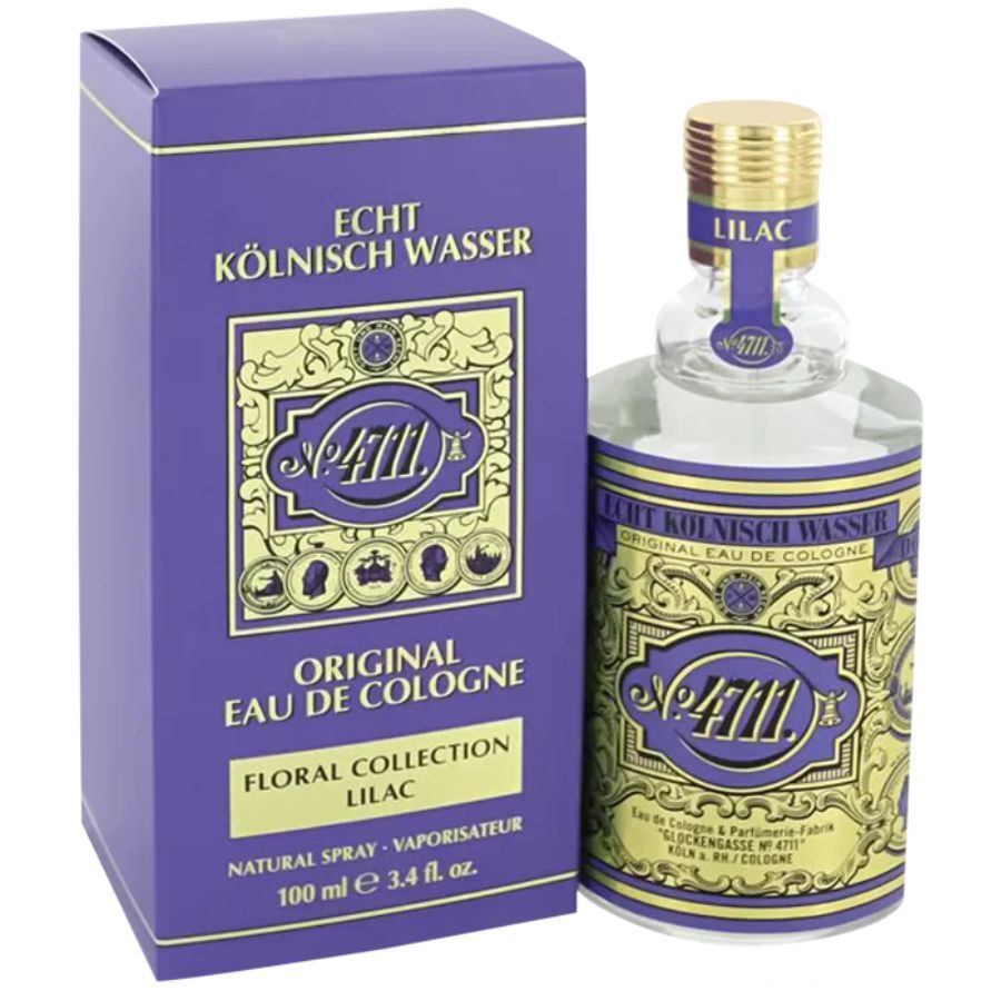 Perfume 4711 Lilac Floral Collection Eau de Cologne 100ml - Selo Adipec