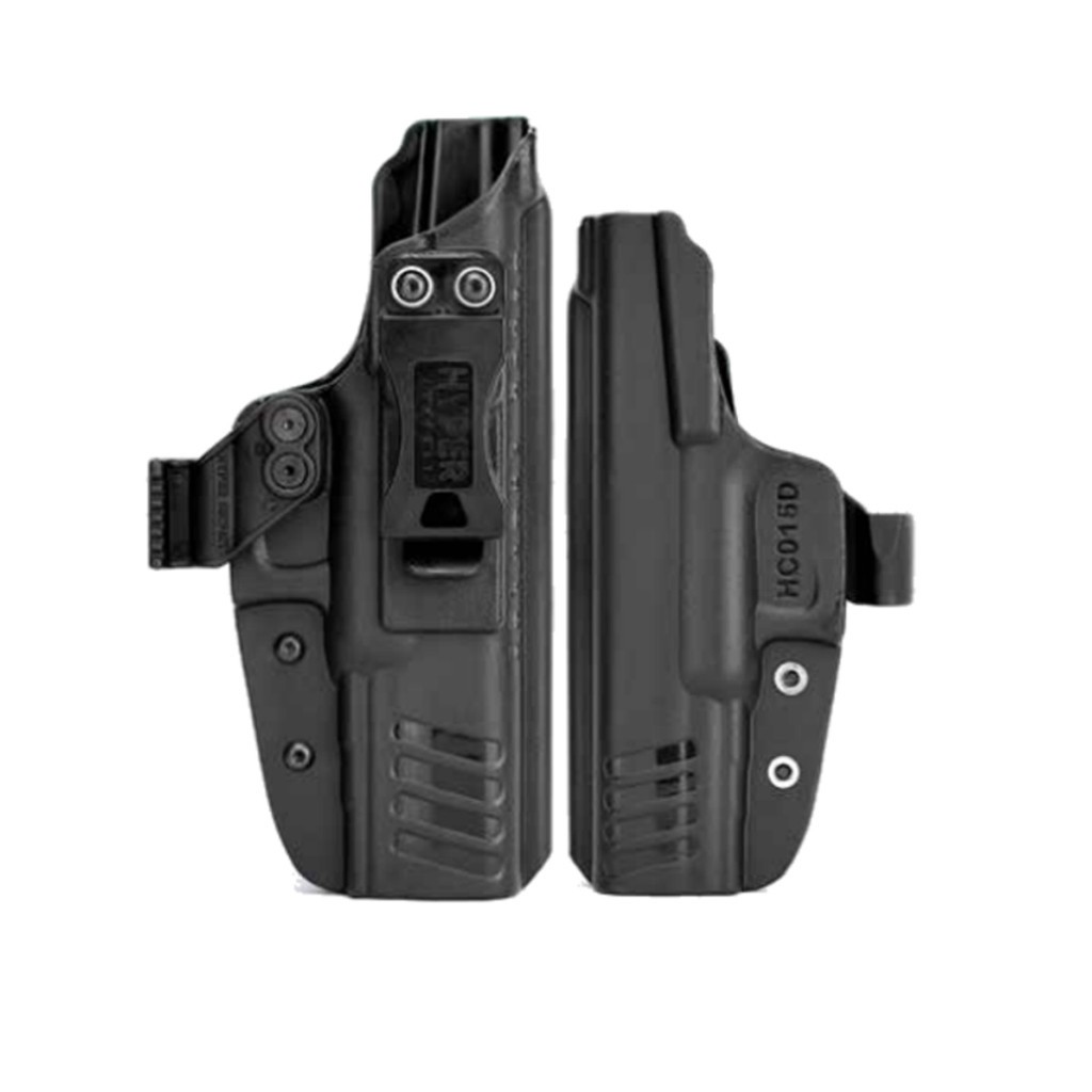 Kit 2 Coldre Tático Porte Velado Destro G17 G19 G22 G23 G25 Todas Gerações 1 a 5 Regulável Discreto