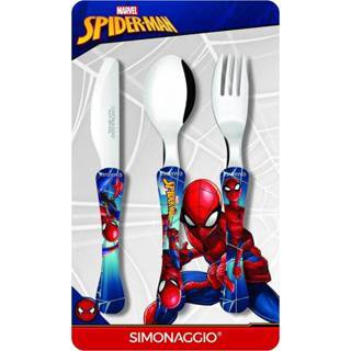 Talher Infantil 3 Peças Homem Aranha Conjunto de Colher Garfo e Faca para Crianças em Oferta na Shopee