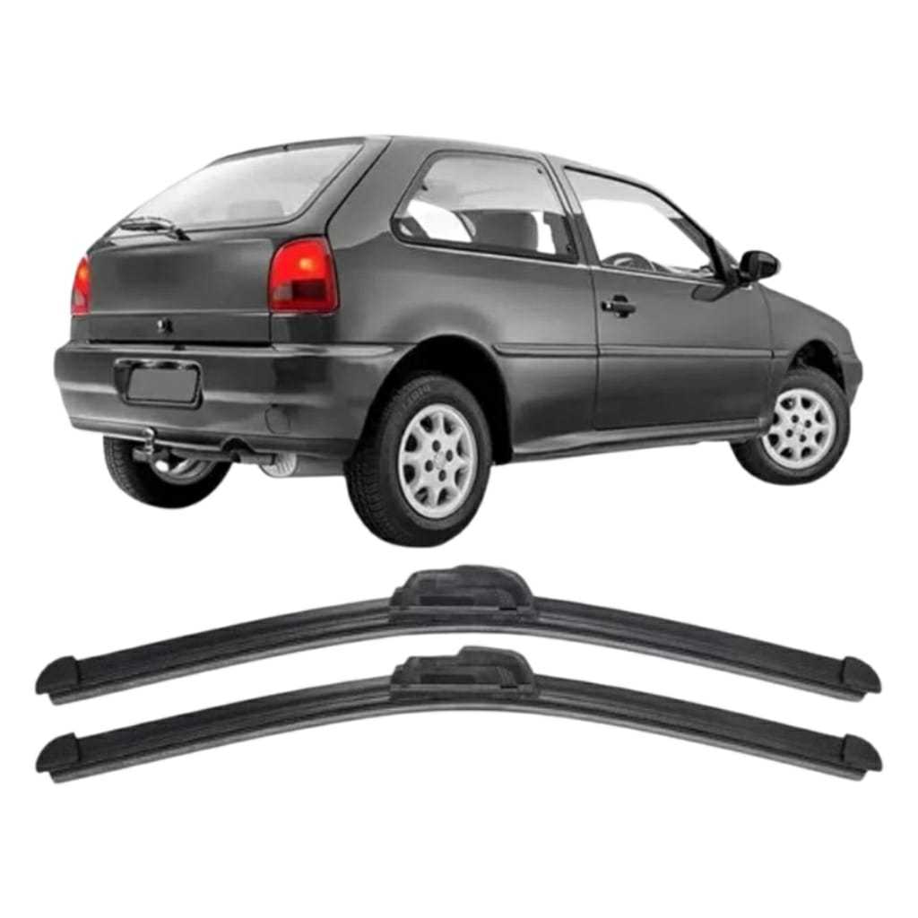 Par de Palhetas Limpador de Parabrisa  GOL G2 G3 G4 de1995 a 2013 em Oferta na Shopee